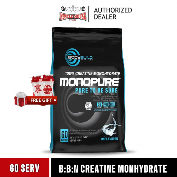 100% Creatine Monohydrate Monopure - For High-inte...
