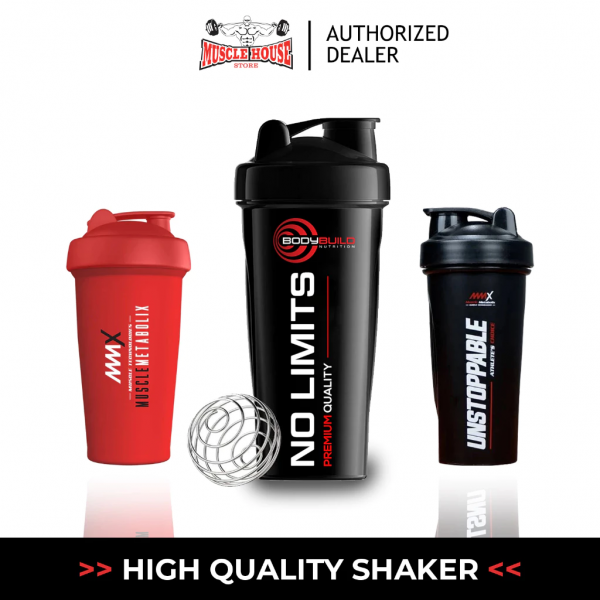 BodyBuild Premium MMX Protein Shaker Blender Mixer...